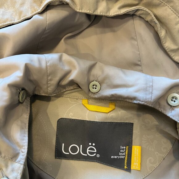 Lole Trench Rain Coat - Picture 1 of 9